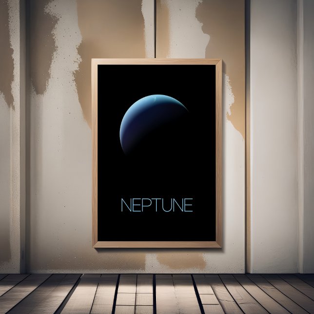 Outer Space, Galaxy, Solar System, Planet Neptune Photo Print (Creator Uploaded)