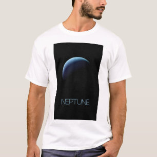 Outer Space, Galaxy, Solar System, Planet Neptune T-Shirt
