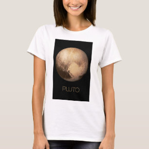 Outer Space, Galaxy, Solar System, Planet Pluto T-Shirt