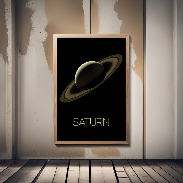 Outer Space, Galaxy, Solar System, Planet Saturn Photo Print (Creator Uploaded)