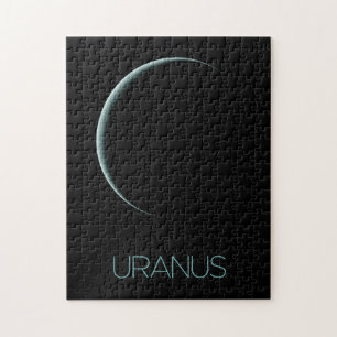 Outer Space, Galaxy, Solar System, Planet Uranus Jigsaw Puzzle