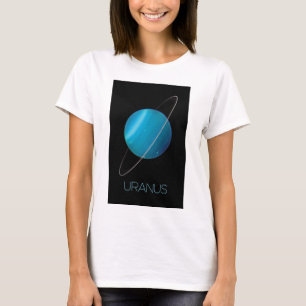 Outer Space, Galaxy, Solar System, Planet Uranus T-Shirt