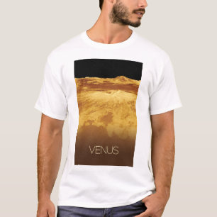 Outer Space, Galaxy, Solar System, Planet Venus T-Shirt