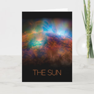 Outer Space, Galaxy, Solar System, Stars, The Sun Card