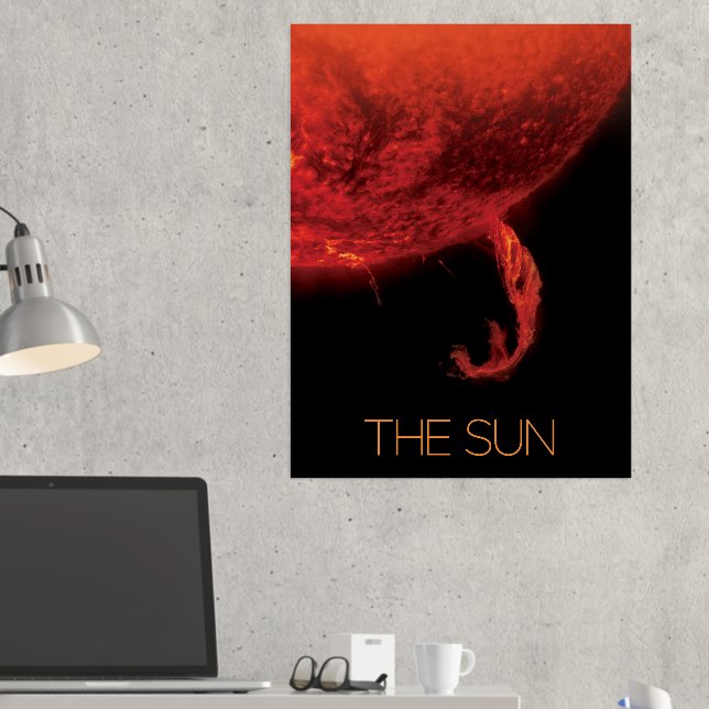Outer Space, Galaxy, Solar System, Stars, The Sun Foil Prints (In Situ (Desk 2))