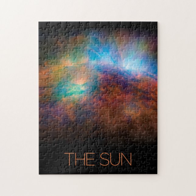 Outer Space, Galaxy, Solar System, Stars, The Sun Jigsaw Puzzle (Vertical)