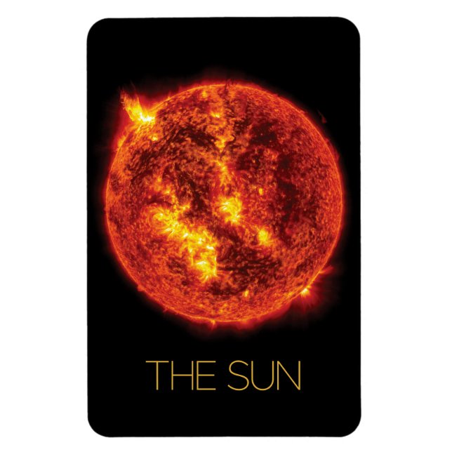 Outer Space, Galaxy, Solar System, Stars, The Sun Magnet (Vertical)