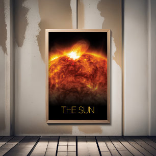 Outer Space, Galaxy, Solar System, Stars, The Sun Poster