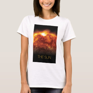 Outer Space, Galaxy, Solar System, Stars, The Sun T-Shirt