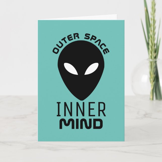 Outer Space Inner Mind, Extraterrestrial Alien Card (Front)