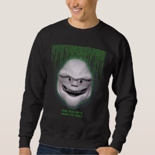 Outer Space Mars Villain Alien Character MARS AIC  Sweatshirt
