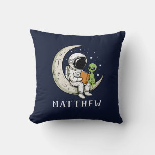 Outer Space Navy Blue Kid's Room Cushion