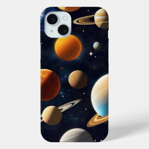 Outer Space Planets 2 iPhone 15 Mini Case