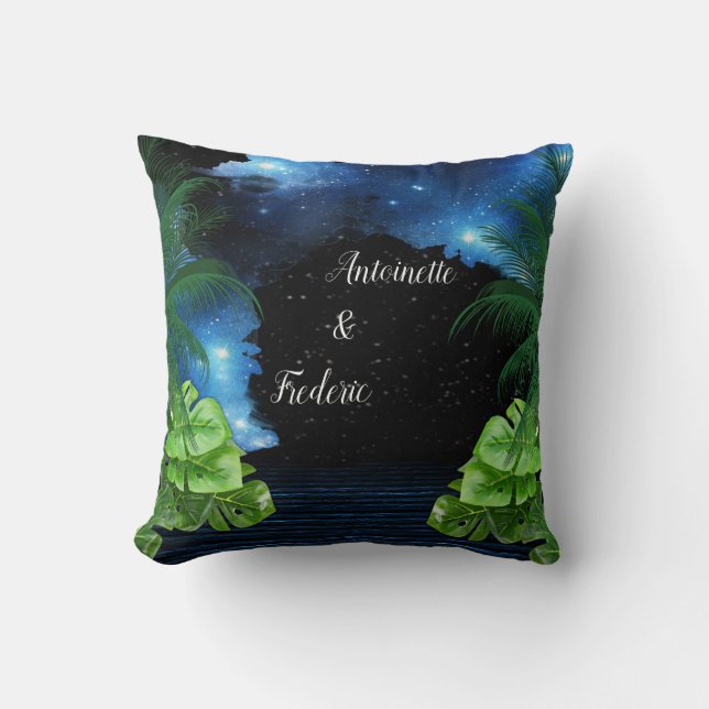 Outer Space Portal Wedding Home Decor Cushion (Front)