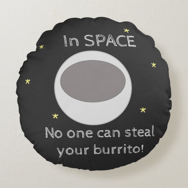Outer space possibilities round cushion (Front)