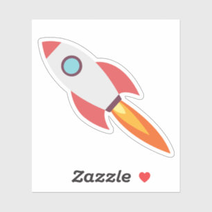 Outer Space Rocket Ship Cartoon