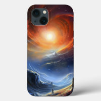 Outer Space Sci Fi Landscape Art