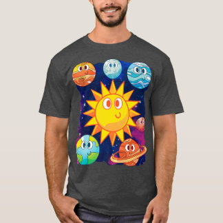 Outer Space Science Galaxy Astronomy Universe Cute T-Shirt