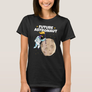 Outer Space Science Moon Landing Universe Future A T-Shirt