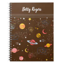 Outer Space Seamless Pattern