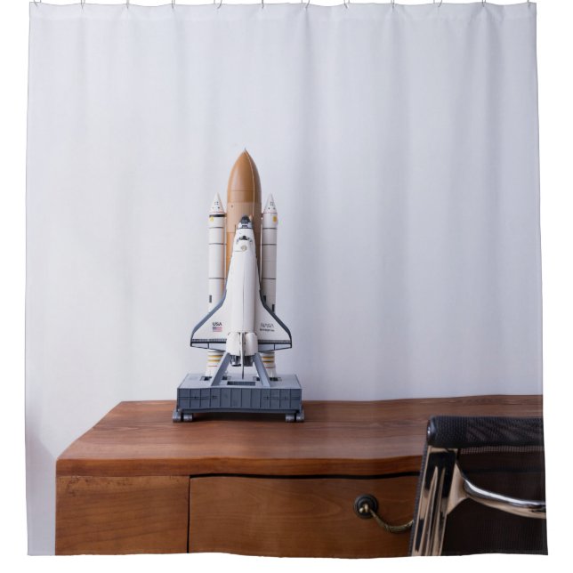 Outer Space Shower Curtain (Front)
