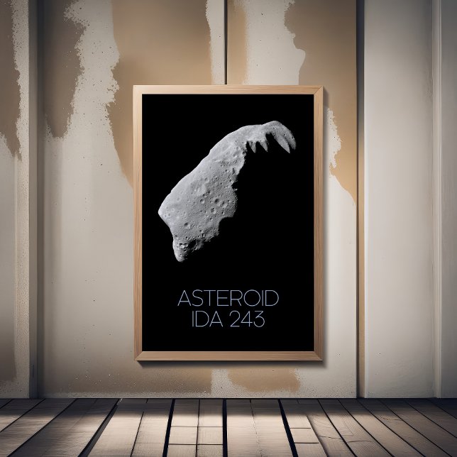 Outer Space, Solar System, Asteroid Belt, IDA 243 Poster (Creator Uploaded)