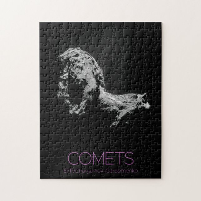 Outer Space, Solar System, Cosmos, Comets, 67P Jigsaw Puzzle (Vertical)