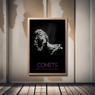 Outer Space, Solar System, Cosmos, Comets, 67P Poster