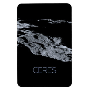 Outer Space, Solar System, Dwarf Planet Ceres Magnet