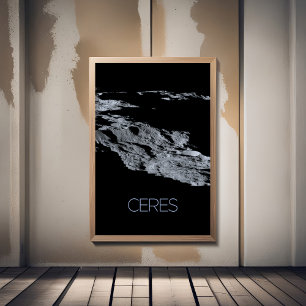 Outer Space, Solar System, Dwarf Planet Ceres Photo Print