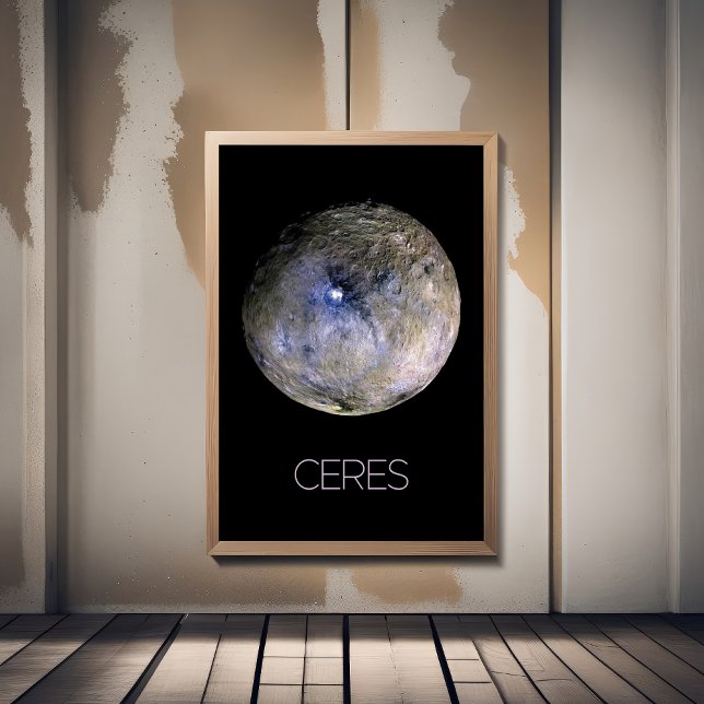 Outer Space, Solar System, Dwarf Planet Ceres Poster (Creator Uploaded)