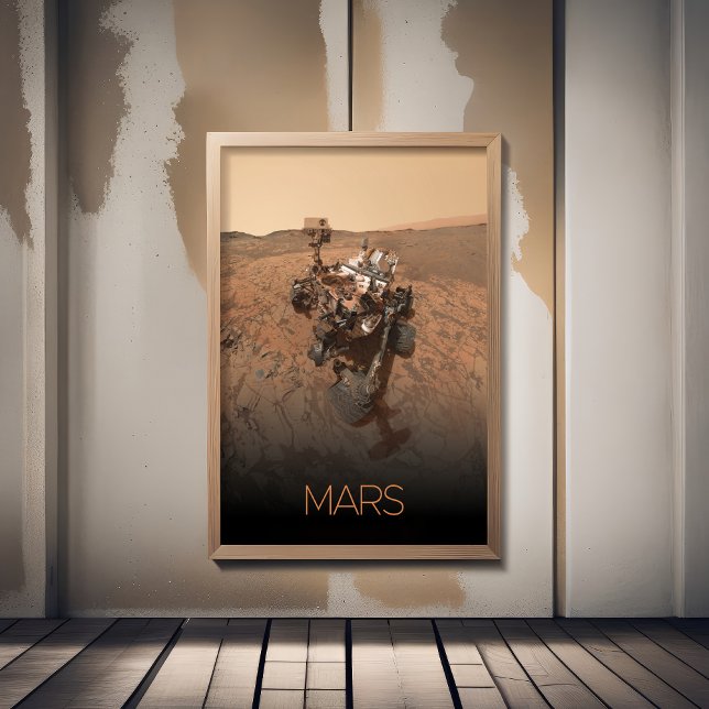 Outer Space, Solar System, Planet Mars, Curiosity Poster (Creator Uploaded)