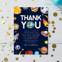 Outer Space Spaceship Planets Baby Shower