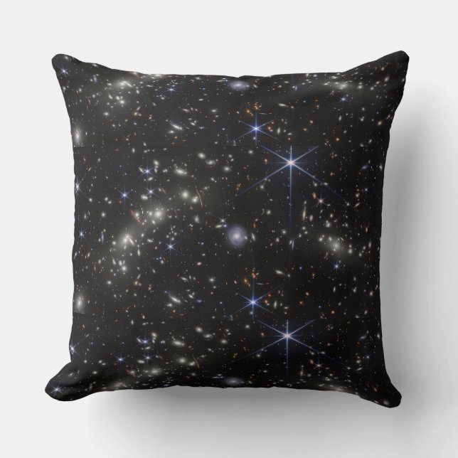 Outer Space Stars Galaxies Solar System Cushion (Front)