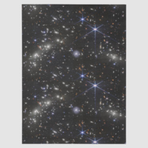Outer Space Stars Galaxies Solar System Tissue Paper