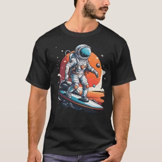 Outer Space Surfer T-Shirt