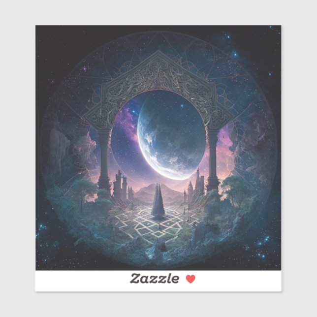 Outer Space Surreal Fantasy Art (Sheet)