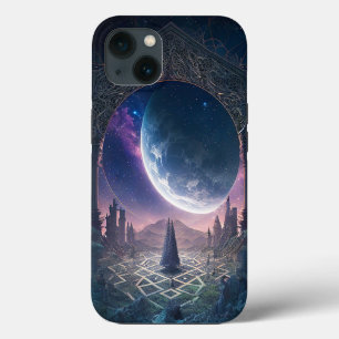 Outer Space Surreal Fantasy Art iPhone 13 Case