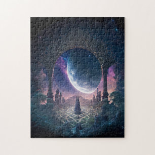 Outer Space Surreal Fantasy Art Jigsaw Puzzle