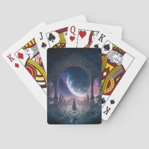 Outer Space Surreal Fantasy Art Playing Cards