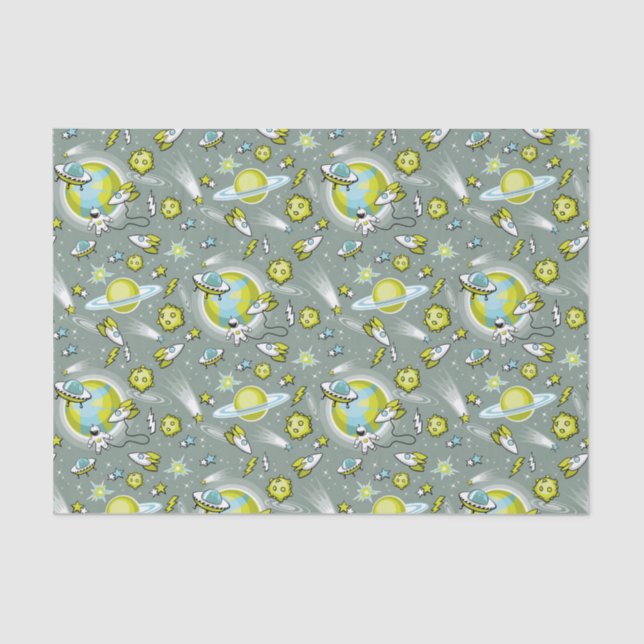 Outer Space  Tissue Paper (Front)