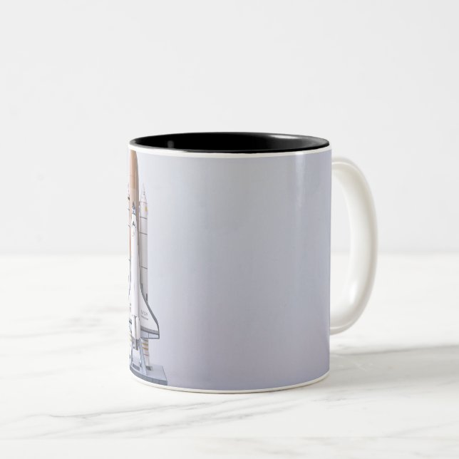 Outer Space Two-Tone Coffee Mug (Front Right)
