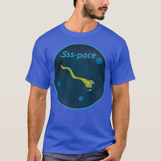 Outer ssspace space snake  T-Shirt