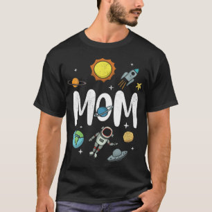 Outer This World Space Mum Mother's Day Party Desi T-Shirt