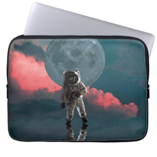 Outerspace Astronaut Art Space Suit Clipart Laptop Sleeve