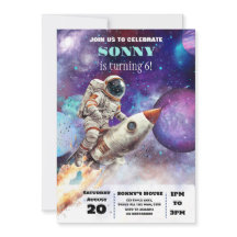 OuterSpace Birthday Party Astronaut Galaxy Planets