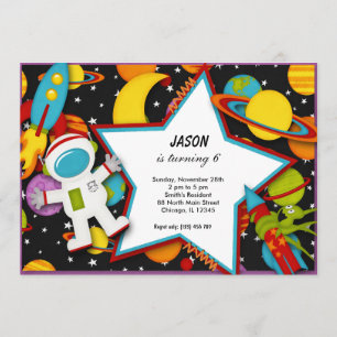 Outerspace Invitation