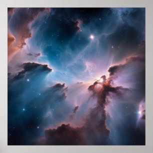 Outerspace Nebula Poster