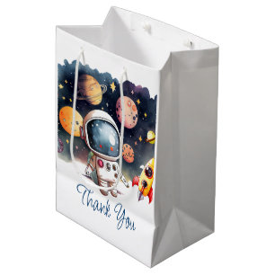Outerspace Planets Happy Birthday Favour Bag