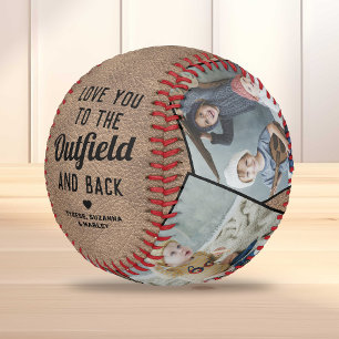 Outfield Kids Photo Collage Baseball